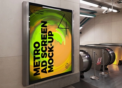 Metro On-Screen and Signage Advertising