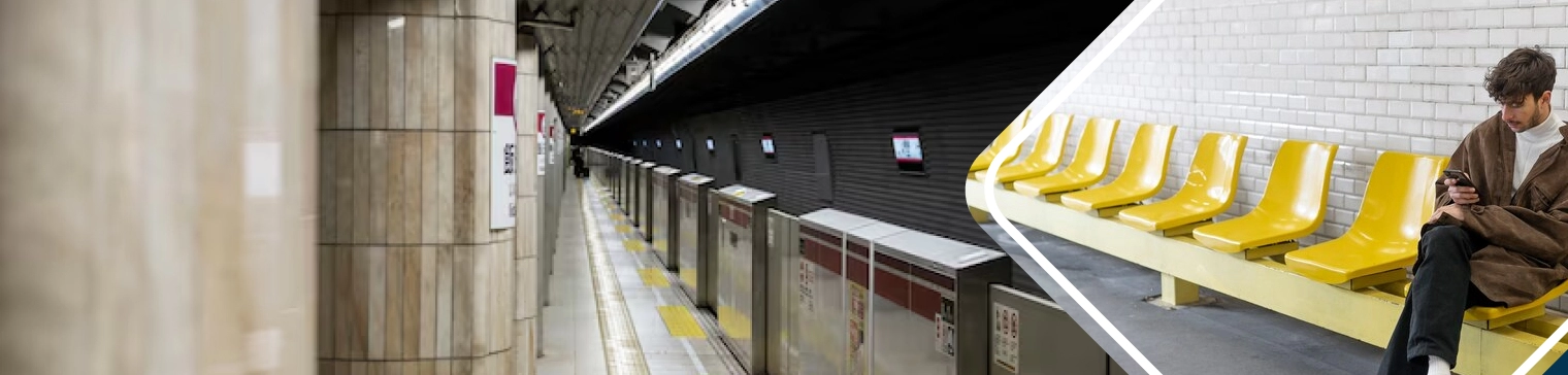 Placement on Metro Pillars